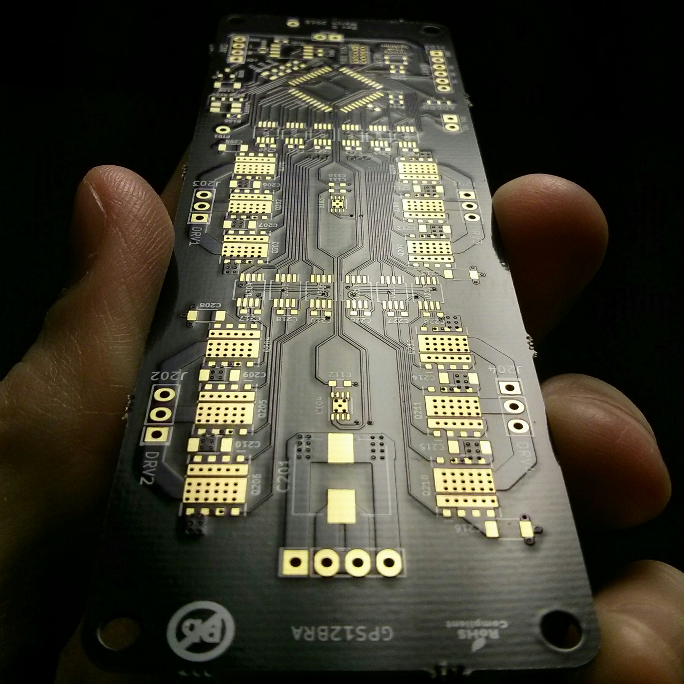 4-channel BLDC driver board